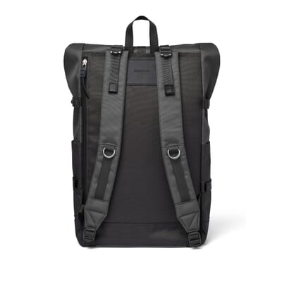 Rucksack Bernt, Grau Schwarz MAGAZIN