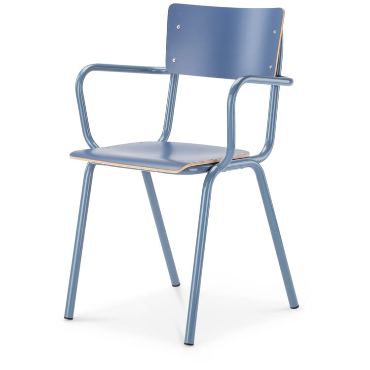 Colegio armchair, Blue / Dove blue RAL 5014