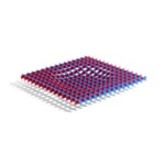 Gravity Shelf Red / Blue