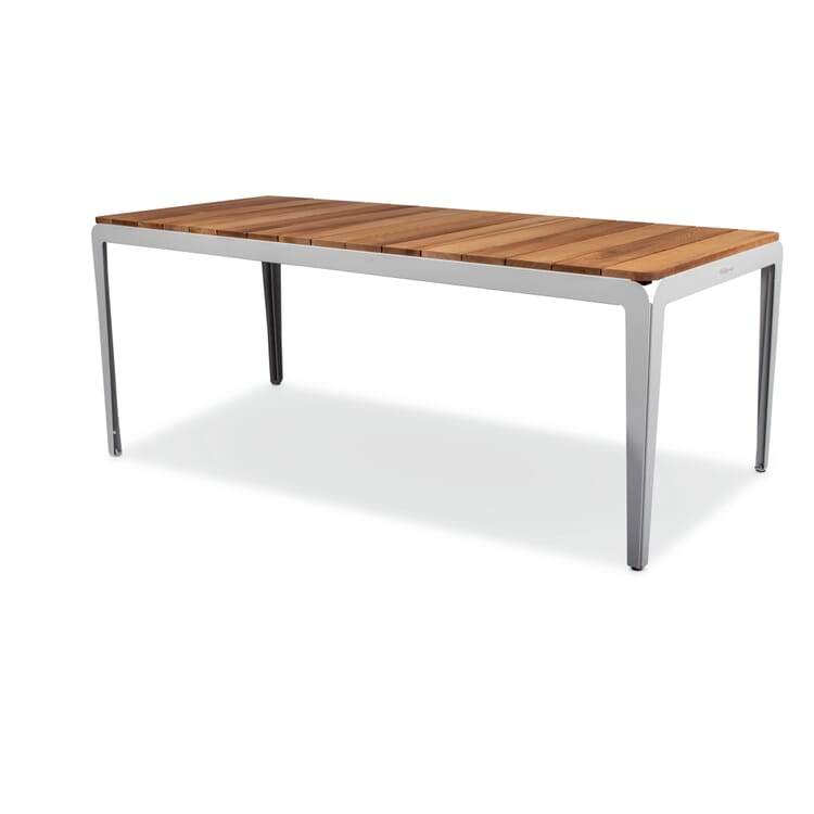 Tisch Bended Table Wood 220, RAL 7038 Achatgrau