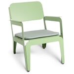 Bended Lounger RAL 6021 Pale green