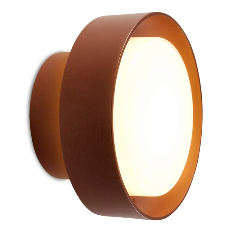 Wand- und Deckenleuchte Plaff-on! LED, Rostbraun