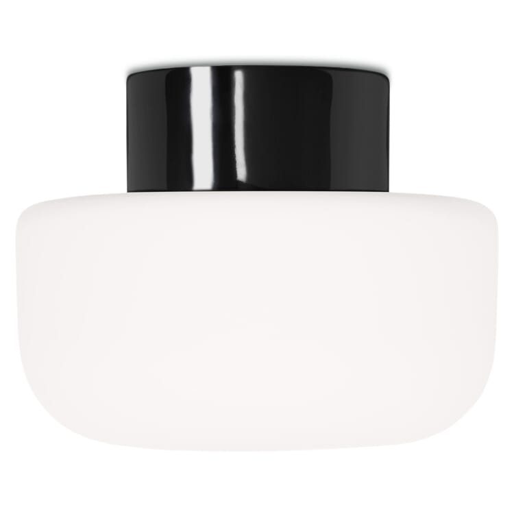Solenne wall and ceiling light, Black