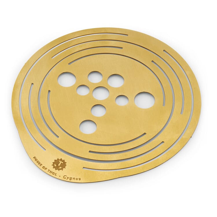 Brass flower disk for vases, Small