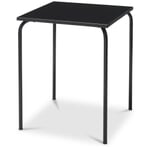 Estoril table RAL 9005 Jet black