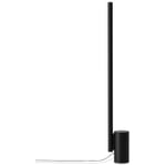 Floor lamp w164 Alto RAL 9005 Jet black