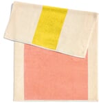 Colors on the Beach bath mat Yellow / peach