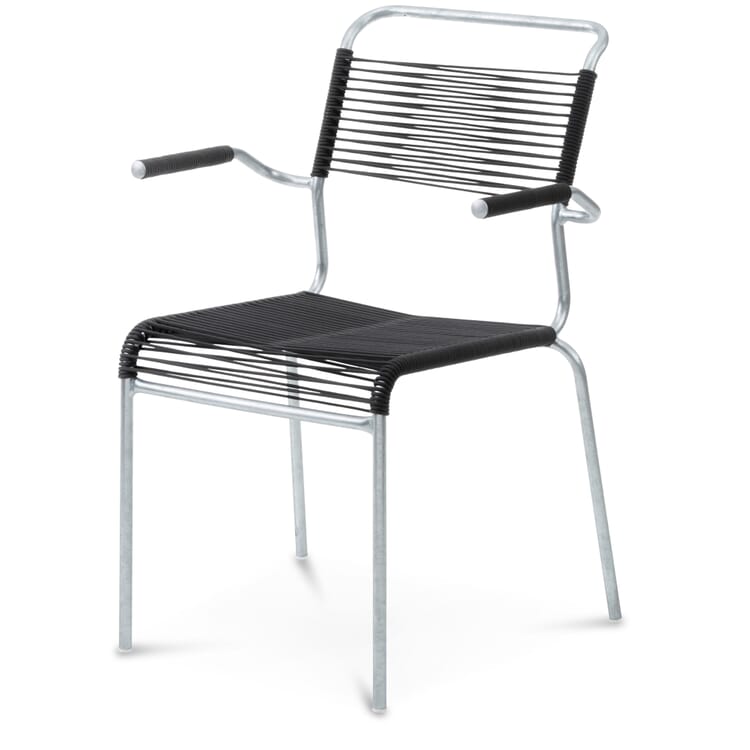 Armchair Säntis, hot galvanized
