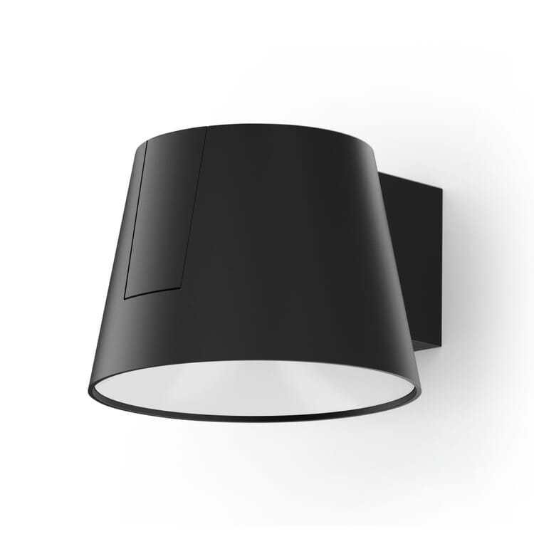 Wall light w222 Focal, Deep black RAL 9005