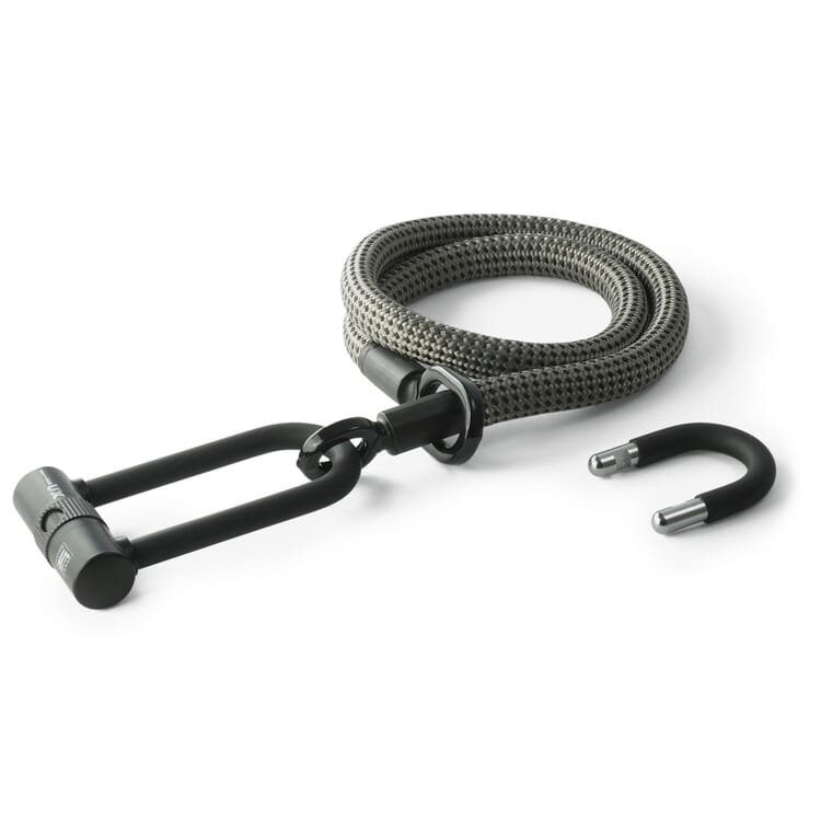Eyelet U/X wheel lock, Gray