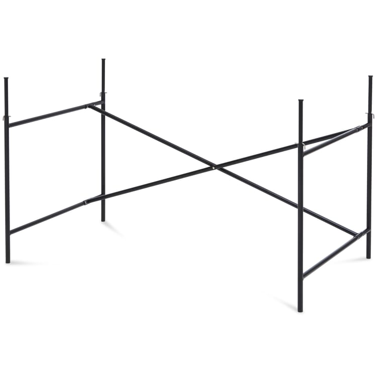 Eiermann 2 table frame, Deep black RAL 9005
