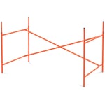 Tischgestell Eiermann 2 Leuchtorange RAL 2005