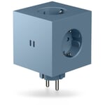 Square 2 Outlet Matte Blue