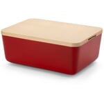 Brotkasten Rehau Edition RAL 3013 Tomatenrot