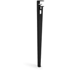 TT table leg Graphite black RAL 9011