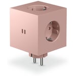 Square 2 Outlet Matte pink